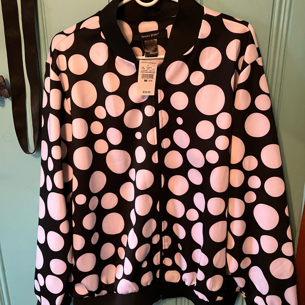 Ashley Stewart Bubble Bomber Jacket
